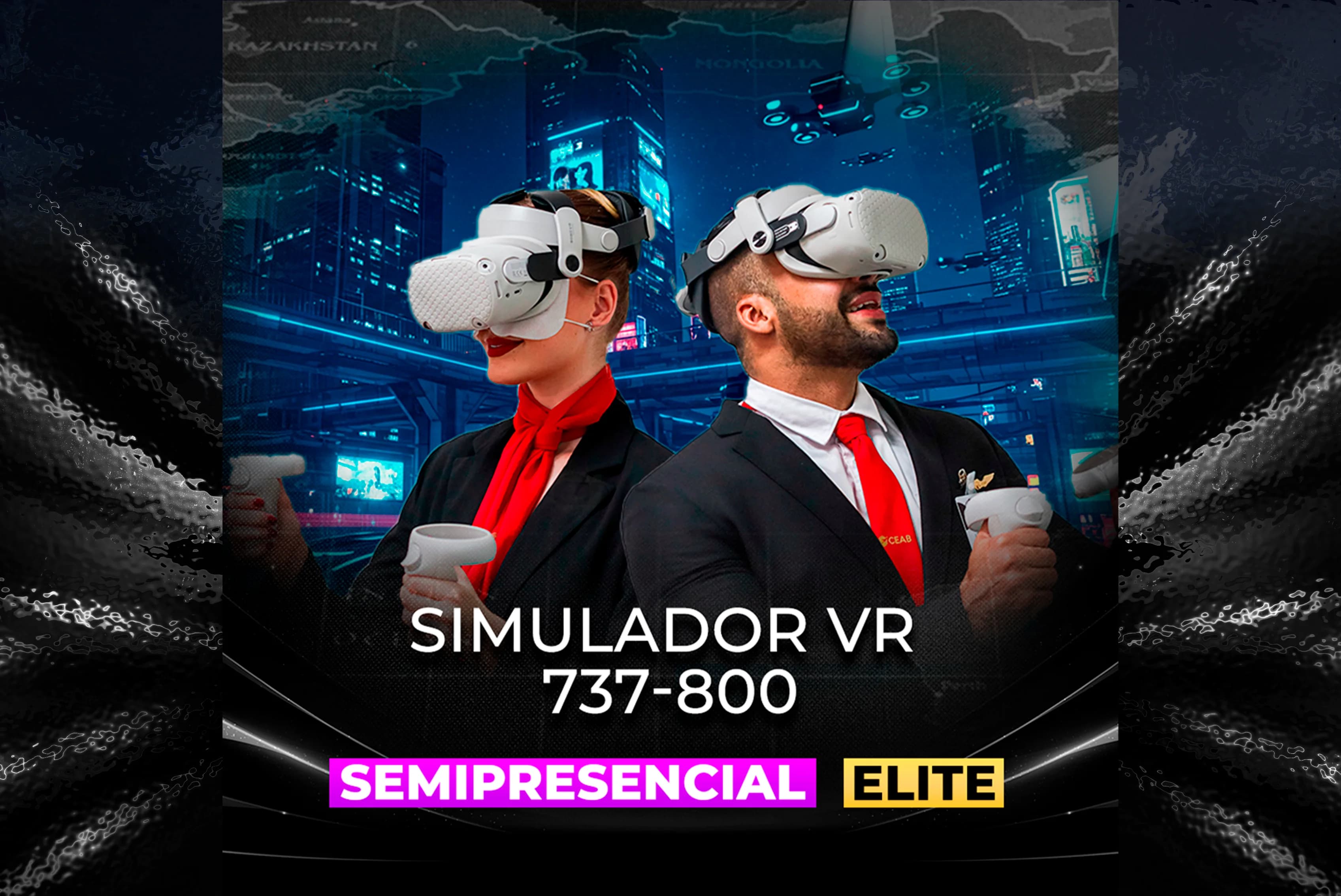 Simulador para Comissários de Voo