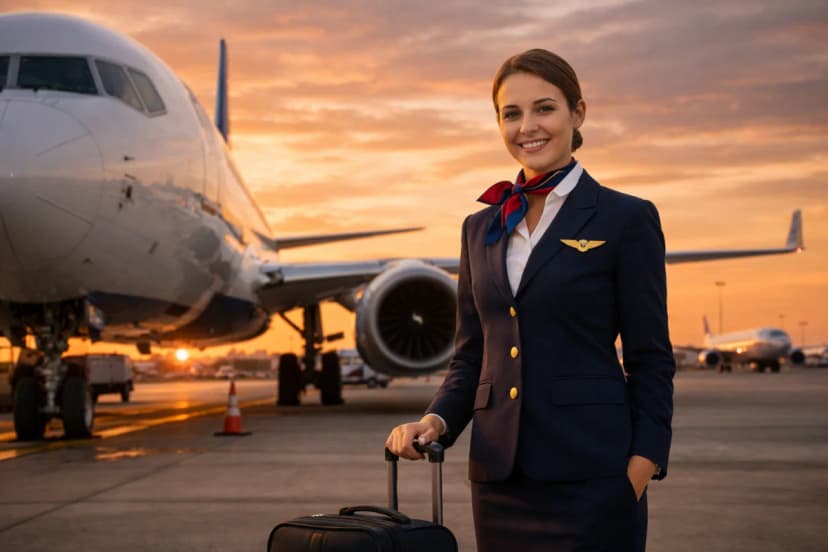 Salário e Oportunidades no Mercado de Aviação Para Comissários