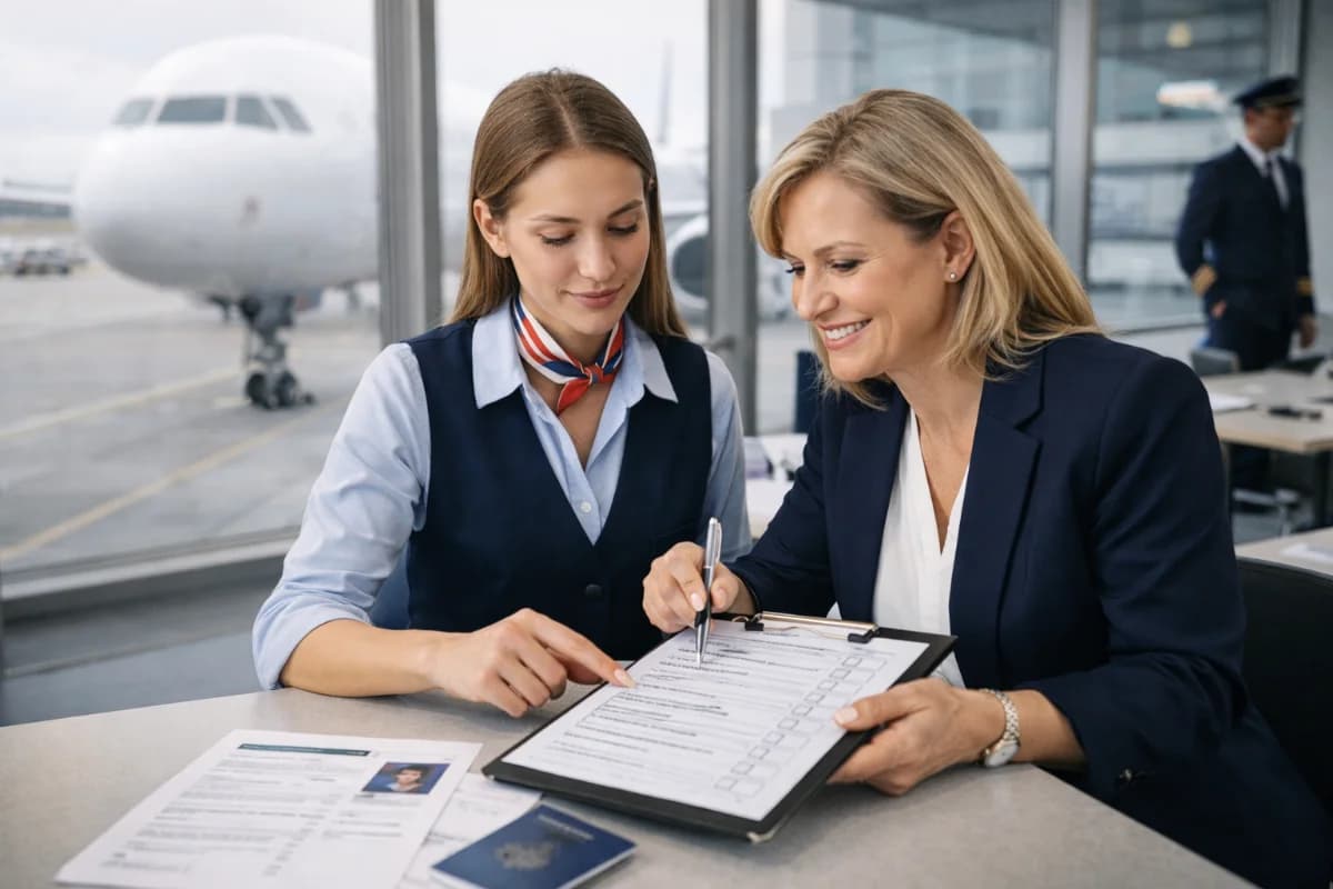 Escola de Aviação Confiável: Como Escolher a Melhor para Comissário de Bordo